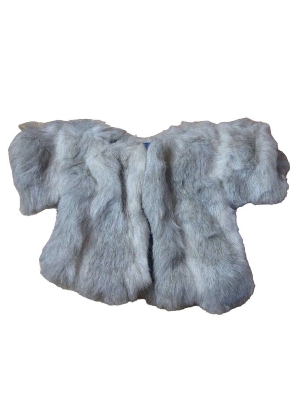 Faux Fur Lined 9" Long Doll Jacket   - Hand Made